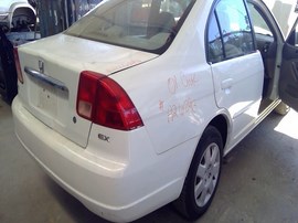 2001 HONDA CIVIC, WHITE, EX MODEL, 1.7L VTEC,  A26293